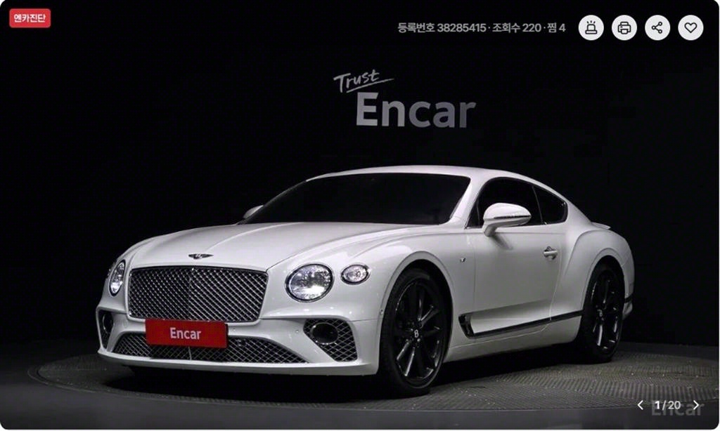 Bentley Continental 4.0 V8 GT