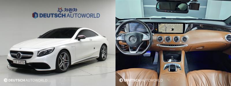 벤츠 S클래스 Coupe S63 AMG 4Maetik