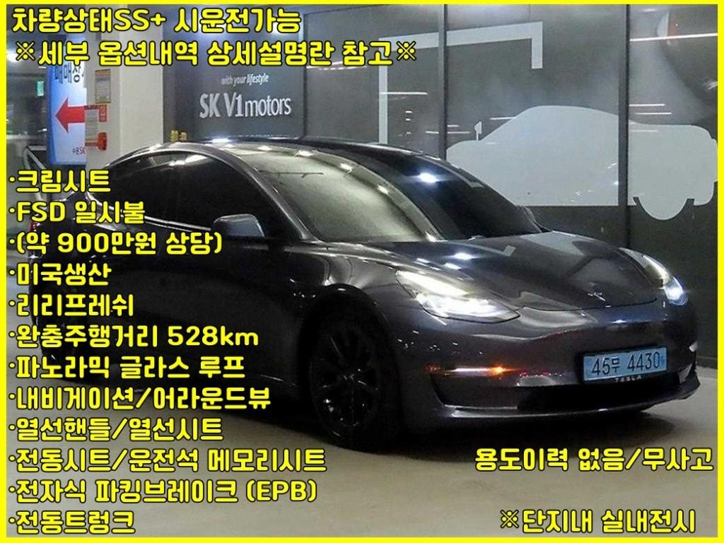 테슬라 Model 3 AWD Rong Reinji